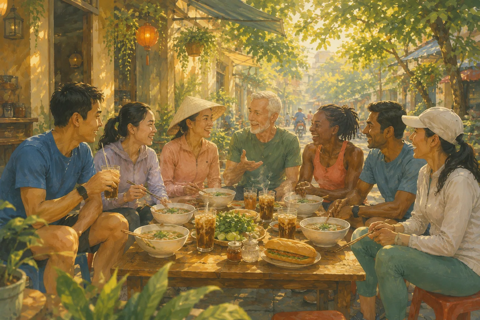 Breakfast together
