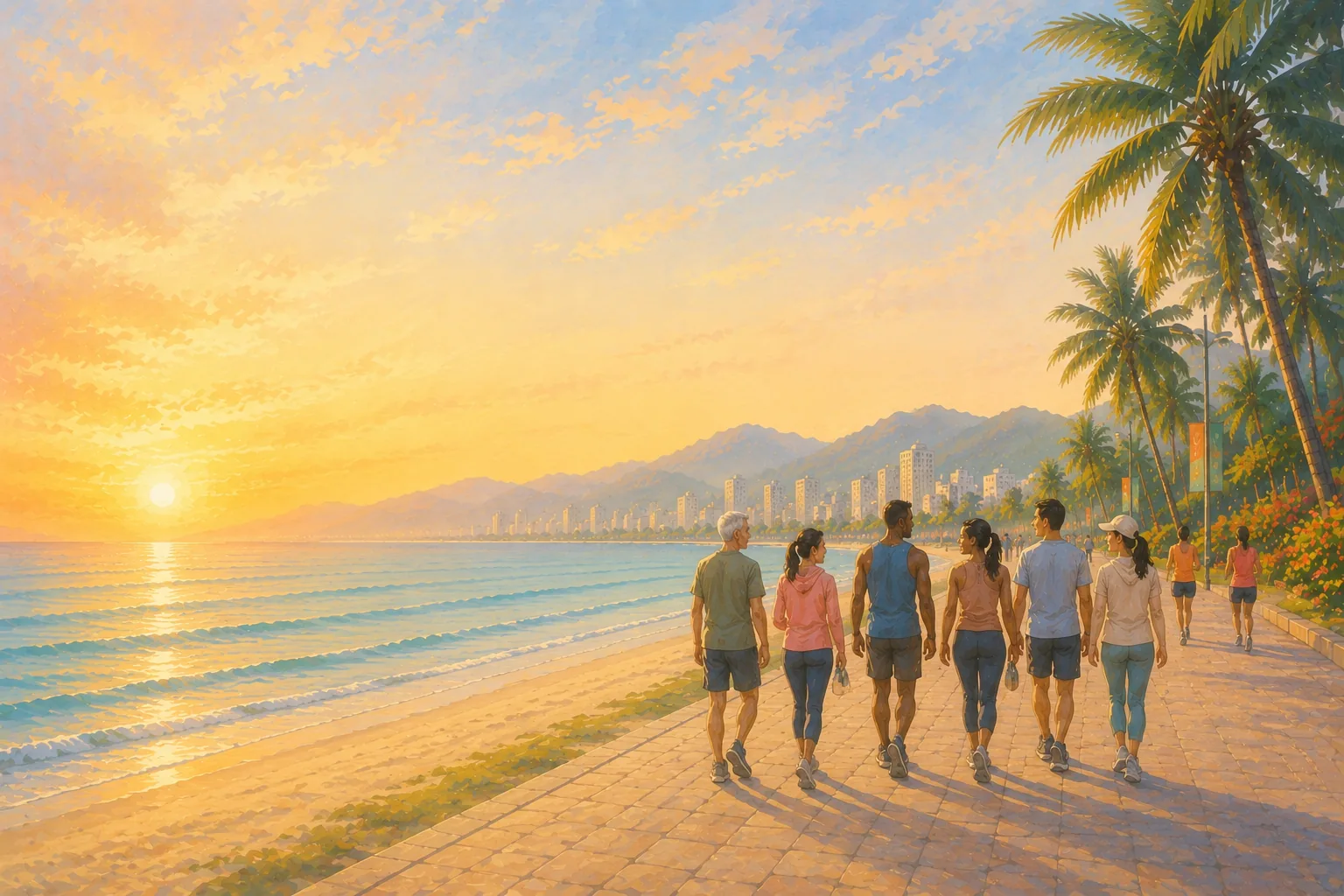My Khe Beach Walk